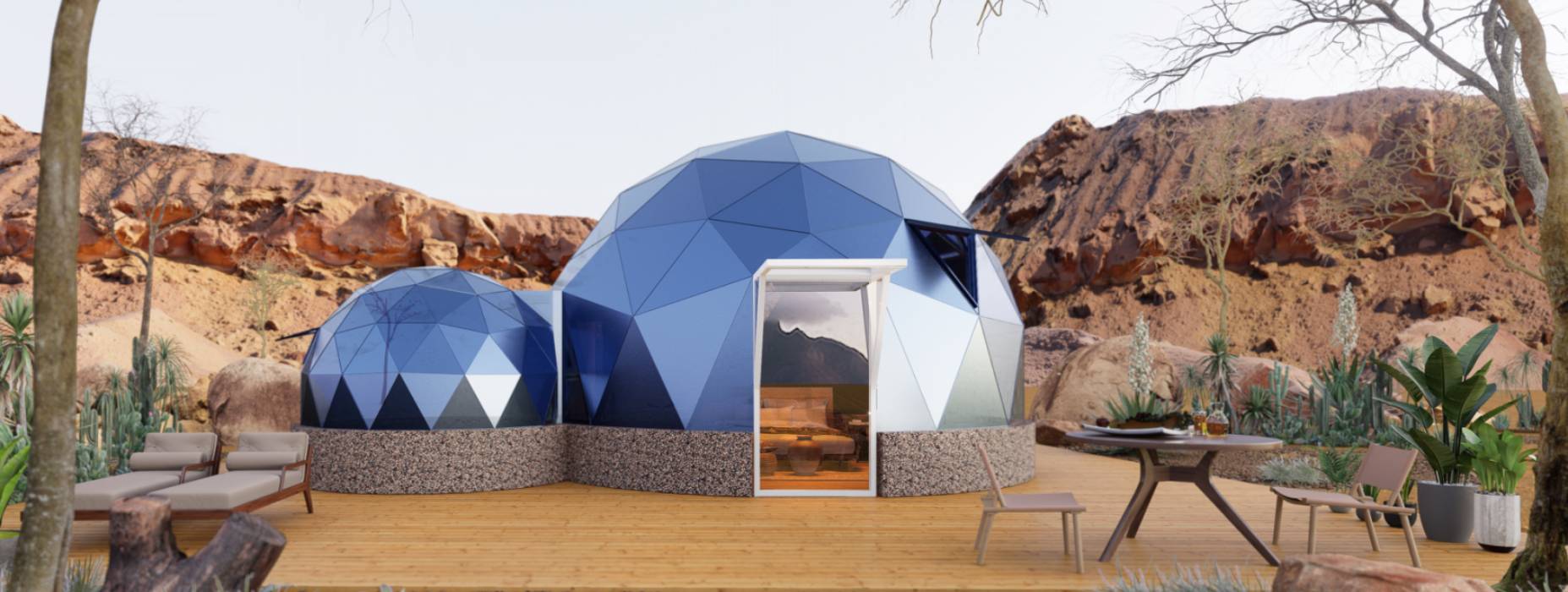 伊通球形智能光伏玻璃星空房